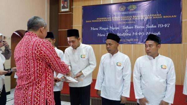 Berkah Idul Fitri, 489 Narapidana di Jombang Dapat Remisi Khusus, 3 Orang Langsung Bebas