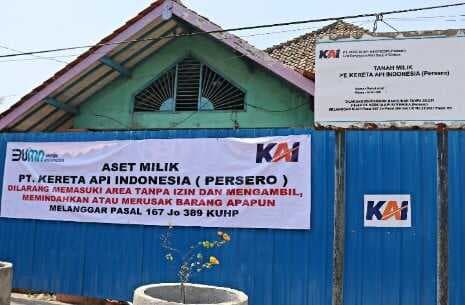 KAI Daop 3 Cirebon Selamatkan Aset Negara Senilai Rp 26,3 Miliar