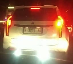 Viral Mobil Selebgram King Abdi di Malang Gunakan Lampu Sorot Ganggu Pengendara Hingga Ditilang