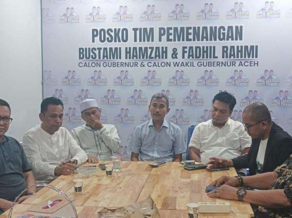 Tim Bustami-Fadhil Tolak Hasil Pilgub Aceh 2024