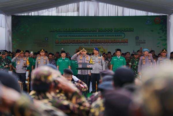 Kapolri Ingatkan Kesiapsiagaan Bencana saat Pengamanan Nataru 2026