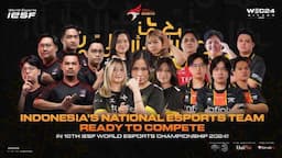 Timnas Esports Indonesia Siap Berlaga di Kejuaraan Dunia IESF 2024