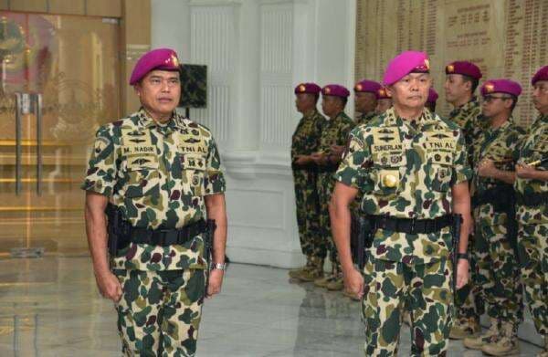 Sertijab TNI, Mayjen Suherlan Resmi Jabat Kepala Staf Korps Marinir