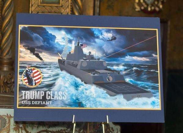 Trump Umumkan Kapal Perang Baru AL AS, Dilengkapi Rudal Hipersonik hingga Laser