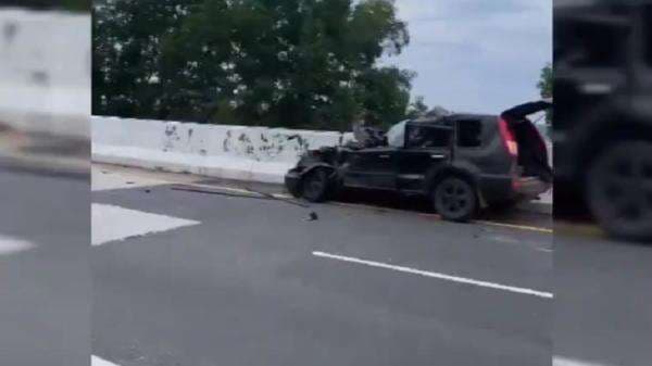 Nissan X-Trail Kecelakaan di Tol Bakter Lampung, Polisi Temukan Puluhan Ribu Ekstasi dan Sabu
