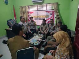 Polsek Dumai Kota Laksanakan Focus Group Discussion di Kantor Lurah Sukajadi