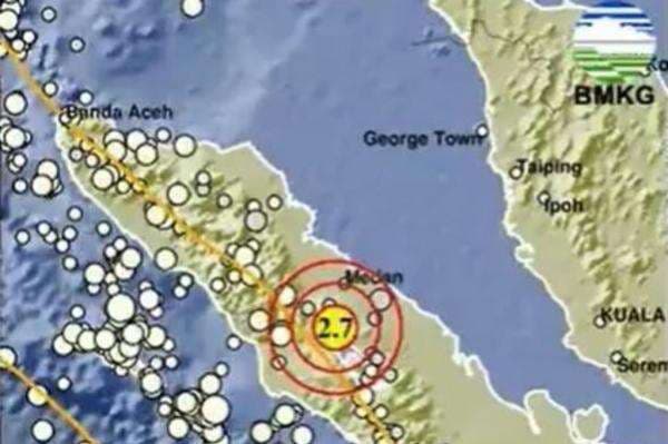 Gempa Hari Ini Guncang Karo Sumut, Cek Kekuatan Magnitudonya!