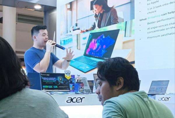 Acer Luncurkan Laptop Premium Dilengkapi Prosesor AMD Ryzen AI di Surabaya, Ini Harganya