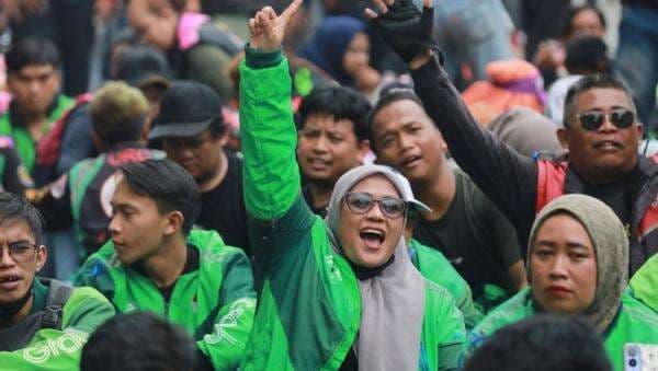 Demo Ojol di Monas, 1.541 Personel Gabungan Dikerahkan