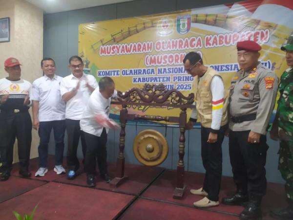 Pemkab Pringsewu Dorong KONI Maksimalkan Persiapan Atlet Menuju Porprov X Lampung 2026