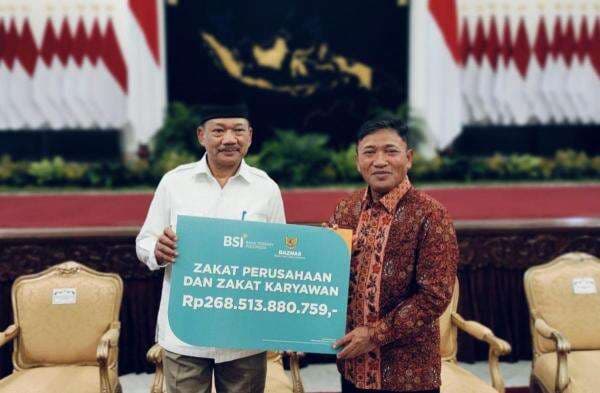 Jadi Bank Pembayar Zakat Terbesar, BSI (BRIS) Serahkan Rp787,5 Miliar Selama Empat Tahun Jadi Bank Pembayar Zakat Terbesar, BSI (BRIS) Serahkan Rp787,5 Miliar Selama Empat Tahun