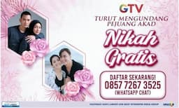 Info Penting untuk Para Pejuang Akad, Wujudkan Pernikahan Impianmu Gratis Bareng GTV