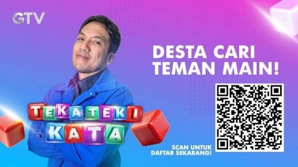 Desta Cari Teman Main di Program Baru Teka Teki Kata GTV