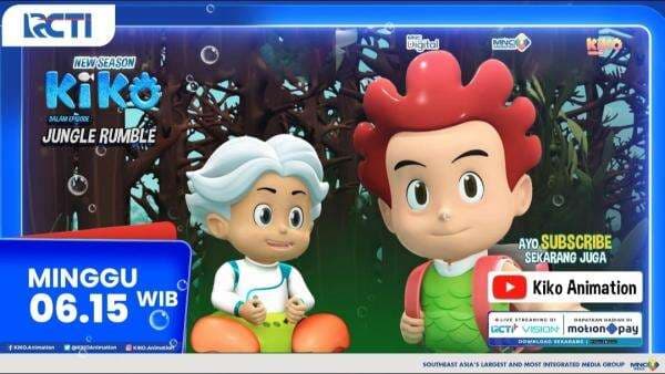KIKO Season 4 Episode Jungle Rumble, Minggu 27 April 2025 Pukul 06.15 WIB di RCTI: Petualangan Baru KIKO Season 4 Episode Jungle Rumble, Minggu 27 April 2025 Pukul 06.15 WIB di RCTI: Petualangan Baru
