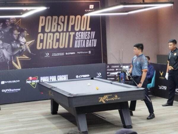 Keren! Atlet Biliar 16 Tahun Juara POBSI Pool Circuit Series IV Kota Batu