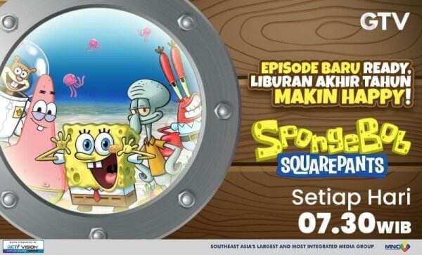 Its Family Time! Episode Baru SpongeBob Squarepants di GTV Bikin Liburan Makin Happy