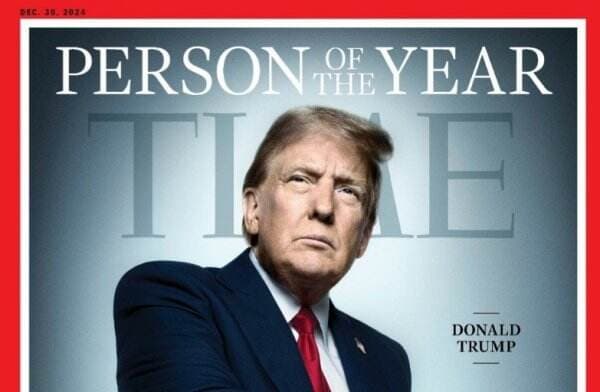 Majalah Time Nobatkan Donald Trump sebagai Person of the Year 2024