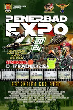 Penerbad Expo 2024, Kolaborasi Penerbad dan Pemkot Semarang Rayakan HUT Penerbangan TNI AD