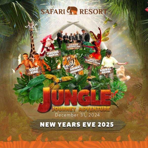 Sambut Tahun Baru 2025 dengan "Jungle Journey Adventure" di Safari Resort