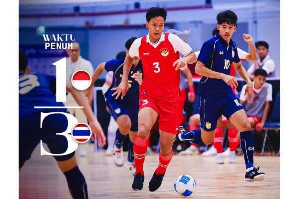 Timnas Futsal Indonesia U-19 Runner-up Piala AFF 2025 usai Takluk dari Thailand di Final Timnas Futsal Indonesia U-19 Runner-up Piala AFF 2025 usai Takluk dari Thailand di Final