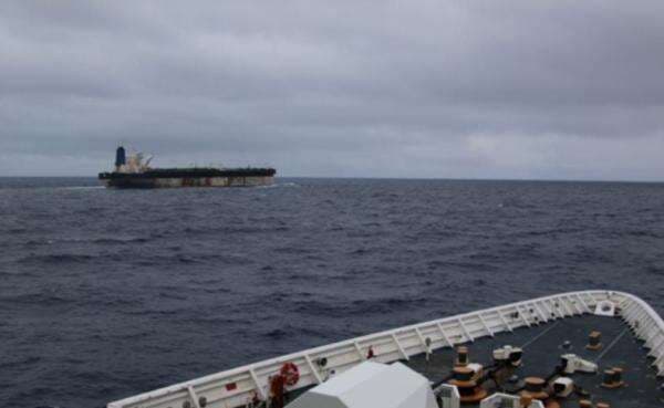 Militer Amerika Sita Kapal Tanker Rusia