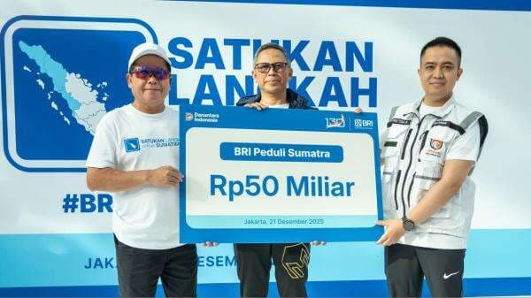 BRI Gelar Kegiatan Satukan Langkah untuk Sumatera, Beri Bantuan Rp50 Miliar Percepat Pemulihan Bencana