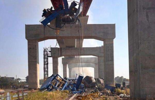 Kereta Tertimpa Crane Proyek Kereta Cepat di Thailand, Korban Tewas Jadi 32 Orang