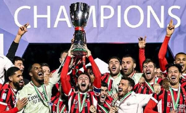 AC Milan Juara Piala Super Italia, Sergio Conceicao Sebut 1 Sosok Paling Berjasa