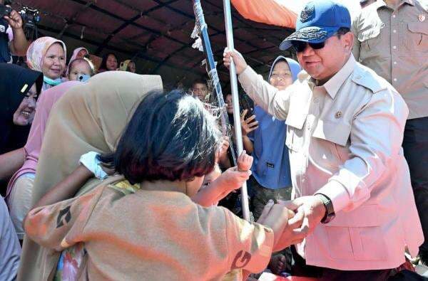 Prabowo Berencana Tahun Baruan di Lokasi Bencana Sumatera