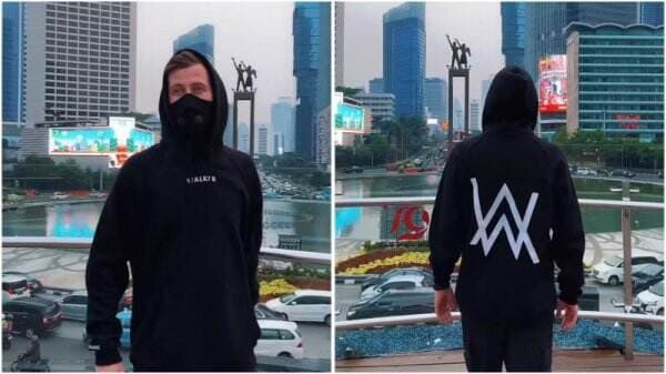 Viral Momen Alan Walker Jalan-Jalan di Bundaran HI, Netizen: Mampir Depok Bang Sekalian!