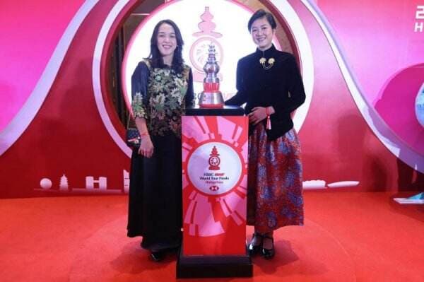 Amallia Cahaya Pratiwi Tampil Beda di Gala Dinner BWF World Tour Finals 2024, Terinspirasi Jeng Yah