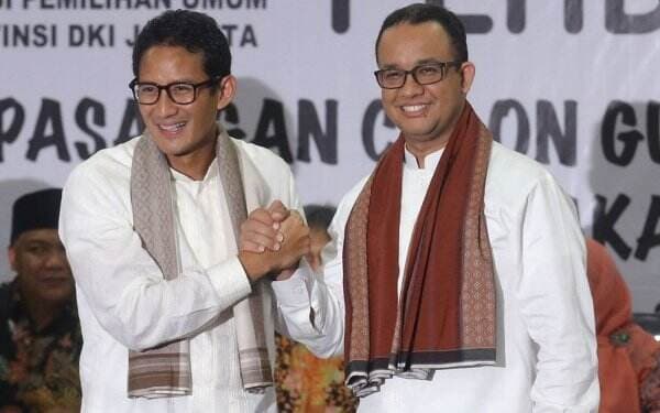 Anies dan Sandiaga Ternyata Pernah Diskusi Bikin Parpol