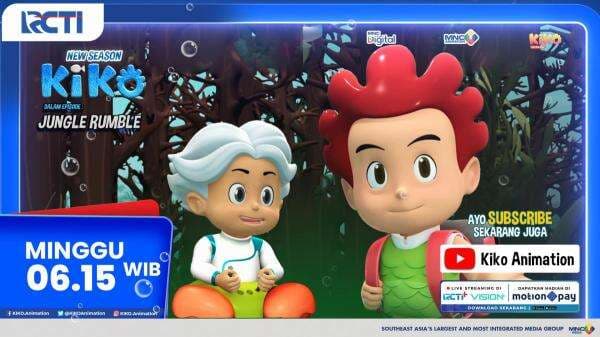 Animasi KIKO Season 4 Episode Jungle Rumble, Minggu Pagi di RCTI Animasi KIKO Season 4 Episode Jungle Rumble, Minggu Pagi di RCTI