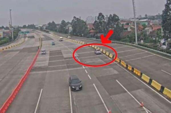 Viral Minibus Putar Balik lalu Lawan Arah di Tol Benda Ruas Bandara Soetta, kok Bisa?