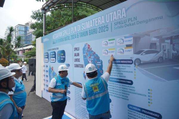 Jelang Libur Nataru, SPKLU di Sumatera Utara Siap Layani Pengguna Mobil Listrik