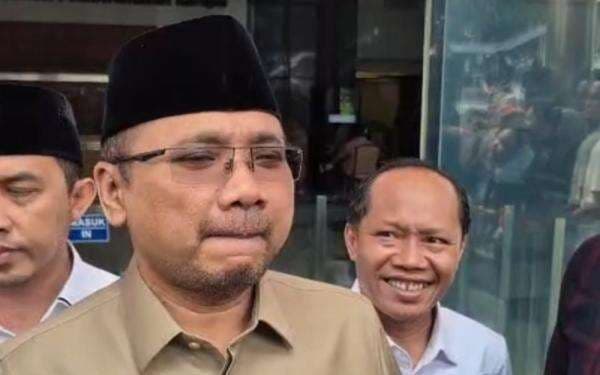Ditetapkan Jadi Tesangka Dugaan Korupsi Kuota Haji, Gus Yaqut Hormati Proses Hukum