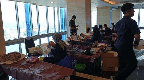 Jelang Akhir Tahun, MNC Peduli dan PMI Depok Gelar Donor Darah Disambut Antusias Peserta