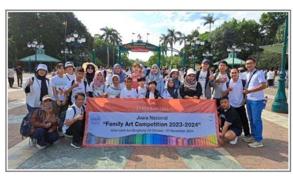 Mimpi 5 Siswa Terwujud, Berlibur ke Hongkong Lewat Faber-Castell Family Art Competitions