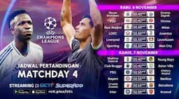 Link Live Streaming Liga Champions Dini Hari Ini, Kick-off Real Madrid Vs AC Milan 03.00 WIB