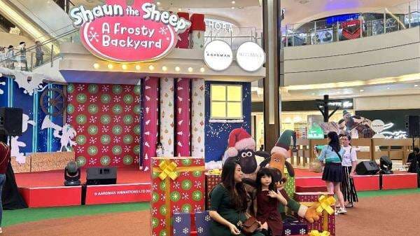 Seru! Libur Natal dan Tahun Baru Ditemani Shaun The Sheep di AEON Mall BSD City