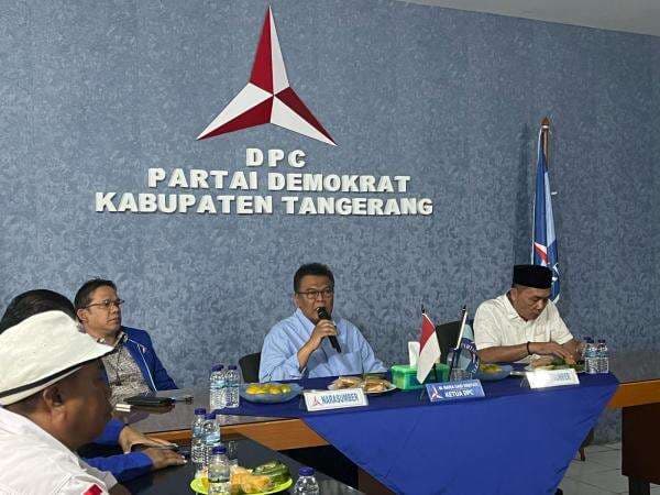 Dicatut, Demokrat Respon Berita PAC Kelapa Dua Membelot: Kami Fokus Pemenangan Mad Romli-Irvansyah