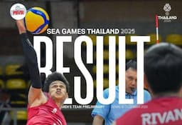 Hasil Timnas Voli Putra Indonesia vs Myanmar di SEA Games 2025: Skuad Garuda Menang 3-0!