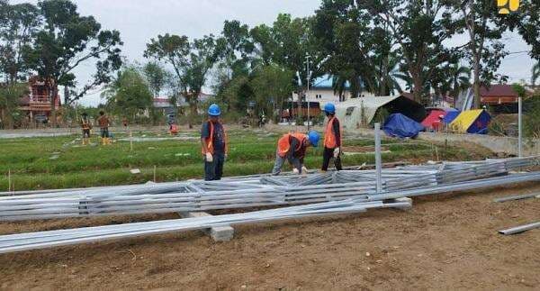 7 Blok Lokasi Hunian Sementara di Aceh Tamiang Segera Berdiri
