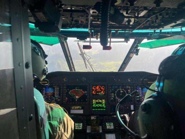 TNI AU Turunkan Korpasgat usai Temukan Titik Jatuhnya Pesawat ATR 42-500
