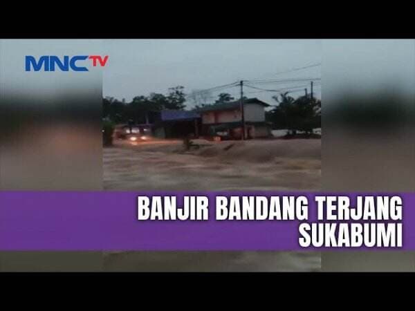 Viral! Mobil Terseret Banjir Bandang di Sukabumi, Satu Korban Tewas