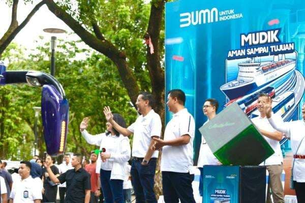 Bank Mandiri Gelar Mudik Gratis 2025, 8.500 Pemudik Berangkat dengan 170 Bus