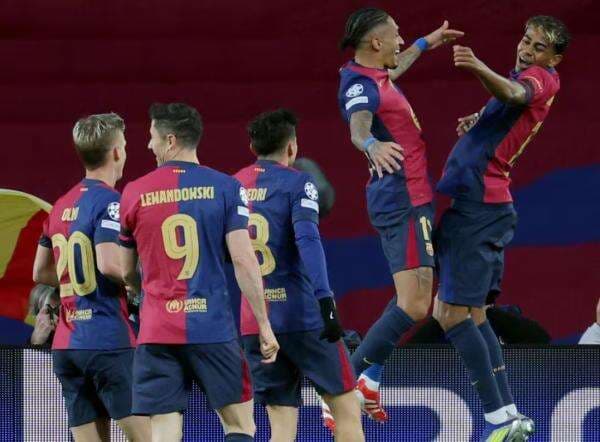 Hasil 16 Besar Liga Champions 2024-2025: Barcelona 3-1 Benfica, Inter Milan vs Feyenoord Rotterdam Hasil 16 Besar Liga Champions 2024-2025: Barcelona 3-1 Benfica, Inter Milan vs Feyenoord Rotterdam