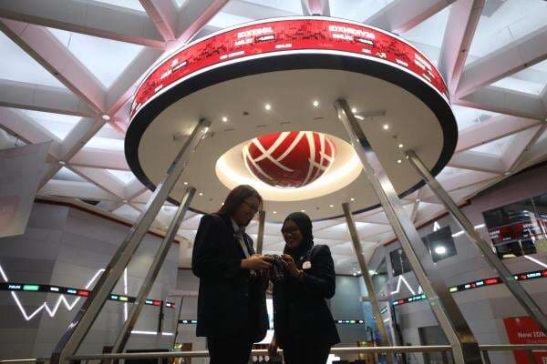 IHSG Selama Sepekan Naik 0,52 Persen, Kapitalisasi Pasar Tembus Rp15.391 Triliun
