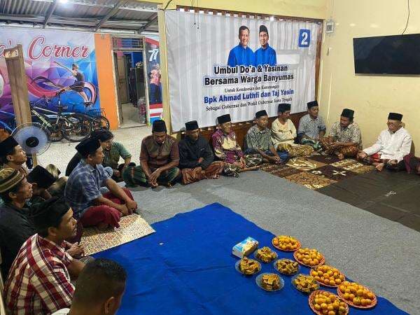 Lagi, Bolone Mase Banyumas Gelar Umbul Doa dan Yasinan di 5 Kecamatan 