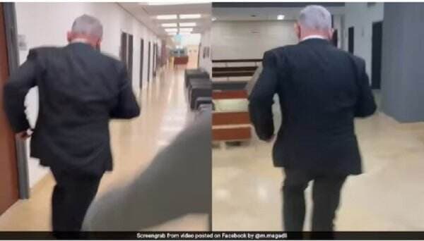 Cek Fakta: Viral Video Perdana Menteri Israel Benyamin Netanyahu Diduga Kabur ke Bunker Cari Selamat